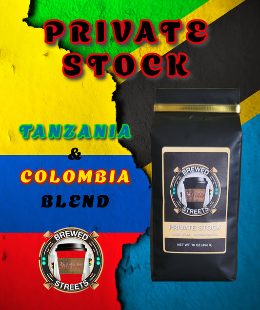 Colombia & Tanzania Blend - Private Stock Coffee