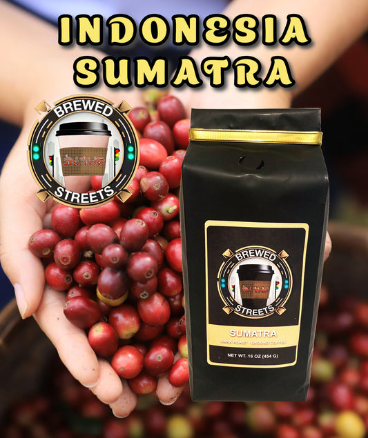 Indonesia Sumatra Coffee Ground